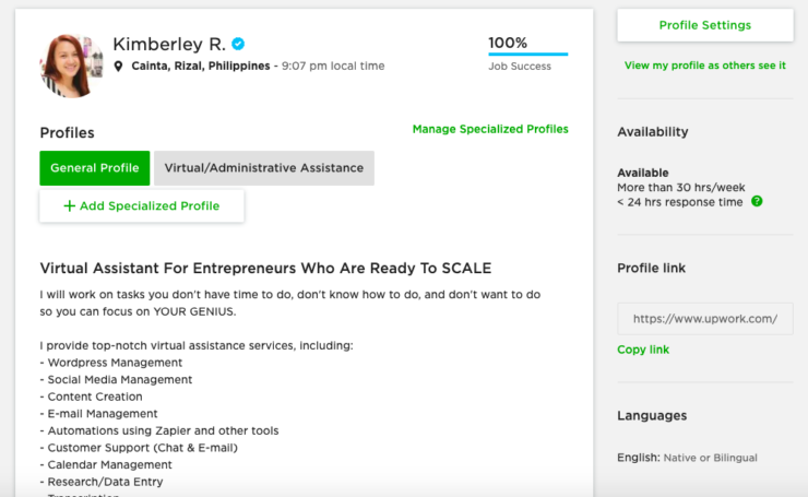 The best way to get your Upwork profile approved [I have billed 10,000  hours on Upwork]